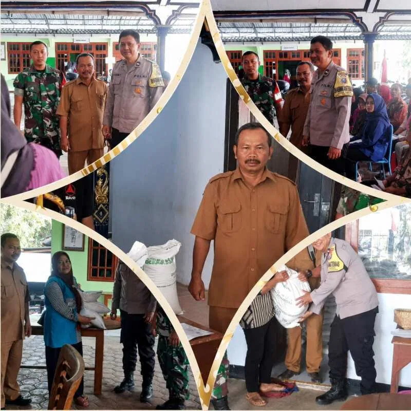 Pemdes Samar Salurkan Bantuan Pangan untuk 922 KPM, Masing-Masing Terima 30 Kg Beras