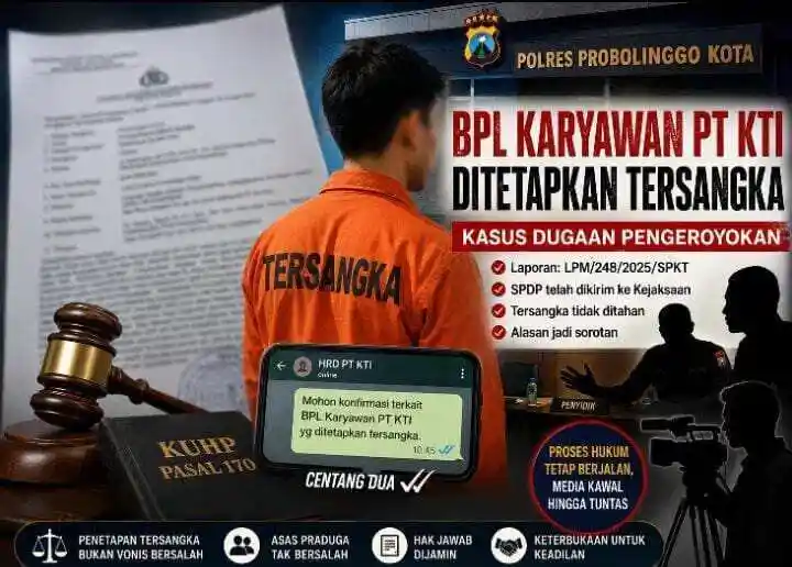 Karyawan PT KTI Jadi Tersangka Dugaan Penganiayaan, Namun Tidak Dilakukan Penahanan