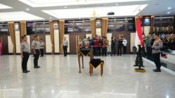 Kapolri Pimpin Upacara Serah Terima Jabatan Sejumlah Pejabat Polri