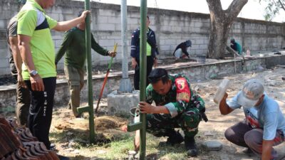 Dari Pesantren untuk Ibu Pertiwi: Kodim 0813 Bojonegoro Bangun Sarana Olahraga Militer, Siapkan Santri Jadi Prajurit TNI