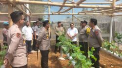 Polres Blitar Komitmen Kawal Swasembada Pangan Melalui Pemanfaatan Lahan Produktif