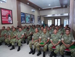 Kodim 0808/Blitar Gelar Acara Pelepasan 47 Personel Pindah Satuan Asimilasi YTP Dan BTP Tahap IV TA. 2026