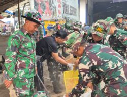 Sambut HUT ke-81 TNI, Kodim HST Ajak Masyarakat Peduli Kebersihan