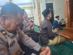 Polresta Sidoarjo dan Warga Gelar Doa Bersama untuk Kesembuhan Santri Ponpes Manbaul Hikam