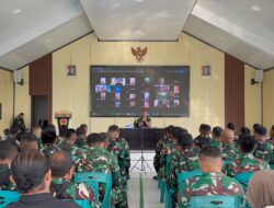 Dandim 1505/Tidore Berikan Jam Komandan kepada Personel dan PNS, Tekankan Profesionalisme dalam Bertugas