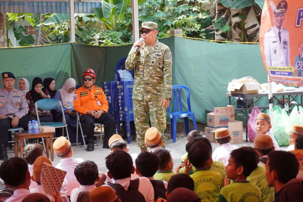 Penyuluh Mabes TNI Perkuat Edukasi Karhutla, Ratusan Pelajar di Tanta Hulu Diberi Pemahaman Sejak Dini