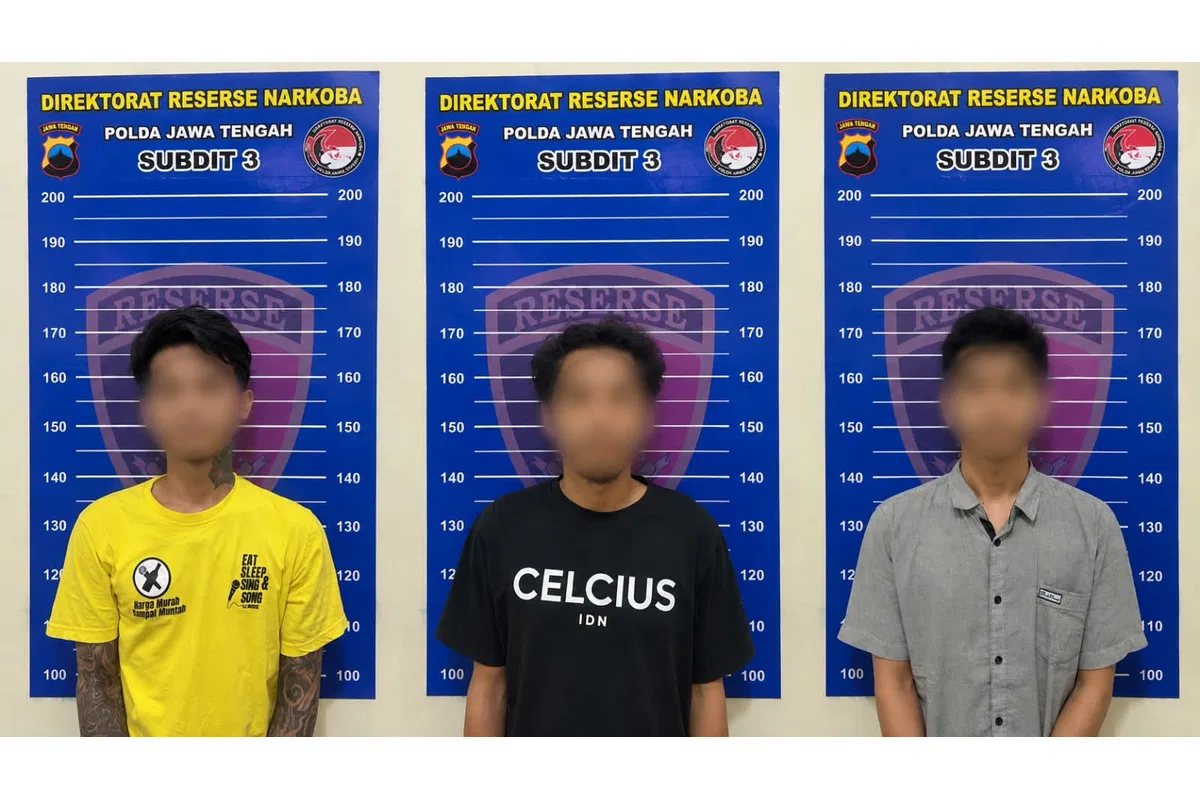 Tiga Pengedar Diamankan, Dit Resnarkoba Polda Jateng Ungkap Peredaran Alprazolam dan Sabu di Semarang