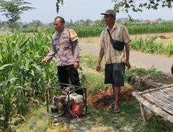 Polisi Sambangi Petani Jrebeng Kulon Probolinggo, Dorong Ketahanan Pangan