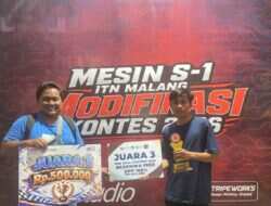 Siswa SMKN 1 Wonomerto Raih Juara 3 Skill Contest Yamaha Tingkat Karisidenan Malang