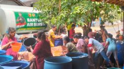 Peduli Kekeringan, Kodim Bojonegoro Salurkan 133 Ribu Liter Air Bersih ke 6 Kecamatan