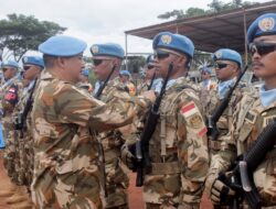 Guncang Afrika Tengah! Duet Maut TNI-Polri Sabet Penghargaan Tertinggi PBB di Tengah Misi Mencekam