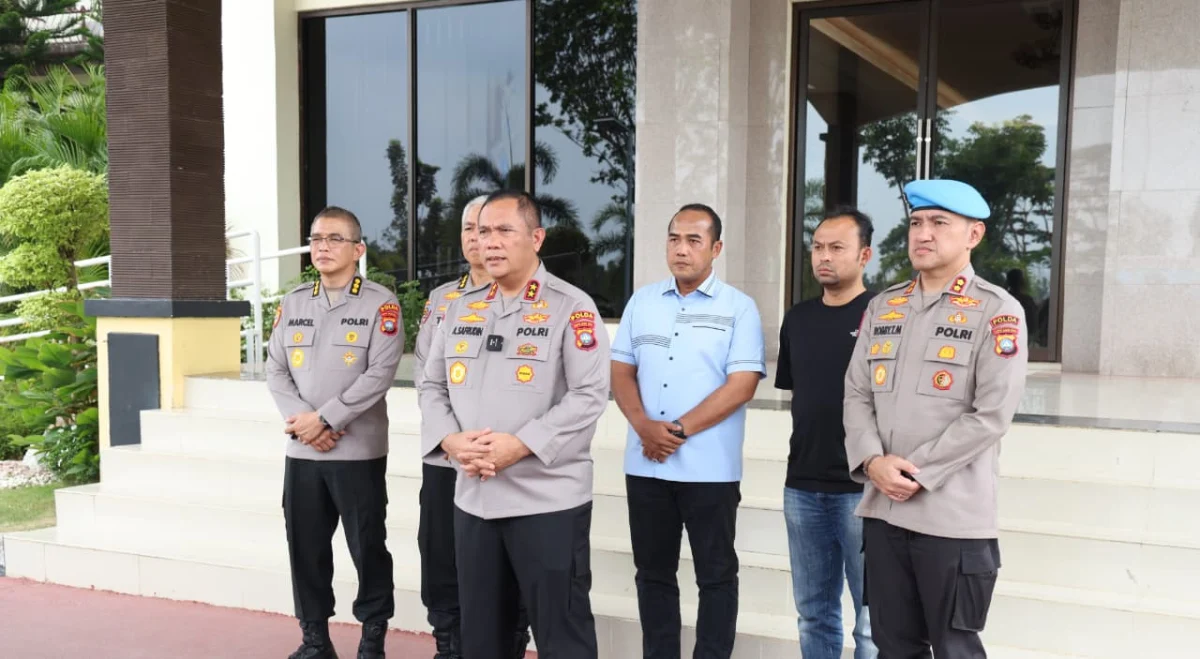KAPOLDA KEPRI TEGASKAN PENEGAKAN HUKUM TERHADAP KONFLIK SETOKOK