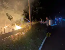 Polresta Barelang Bergerak Cepat Tangani Karhutla, Pemadaman Gabungan Berhasil Kendalikan Titik Api di Galang dan Sagulung