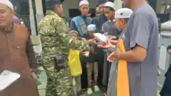 Tak Sekadar Berbagi, Jumat Berkah Kodim 1002/HST Jadi Ajang Dekatkan TNI dengan Warga