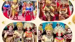 Karnaval Budaya Desa Nglurup Semarak, Dilanjutkan Sound Horeg hingga Tengah Malam