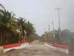 Jembatan Garuda Wasileo Kini Berdiri Kokoh, Hasil Karya TNI dan Masyarakat Kini Dinikmati Warga