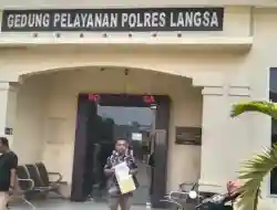 Pemilik Kios di Langsa Keberatan, Persoalkan Penertiban dan Pengaduan di SPKT Polres