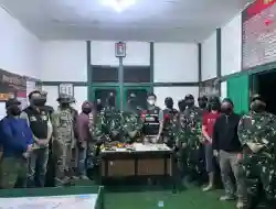 Satgas Pamtas RI-Malaysia Yonarmed 19/Bogani Gagalkan Penyelundupan 1,9 Kg Sabu