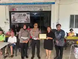 DALAM RANGKA HUT LALU LINTAS BHAYANGKARA KE-71, DITLANTAS POLDA KEPRI TEBAR KEPEDULIAN DAN PENGABDIAN UNTUK MASYARAKAT