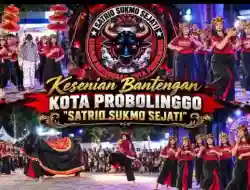 Anak Muda Kanigaran Bangkitkan Seni Bantengan, Satrio Sukmo Sejati Tampil Memukau di GOR A. YANI