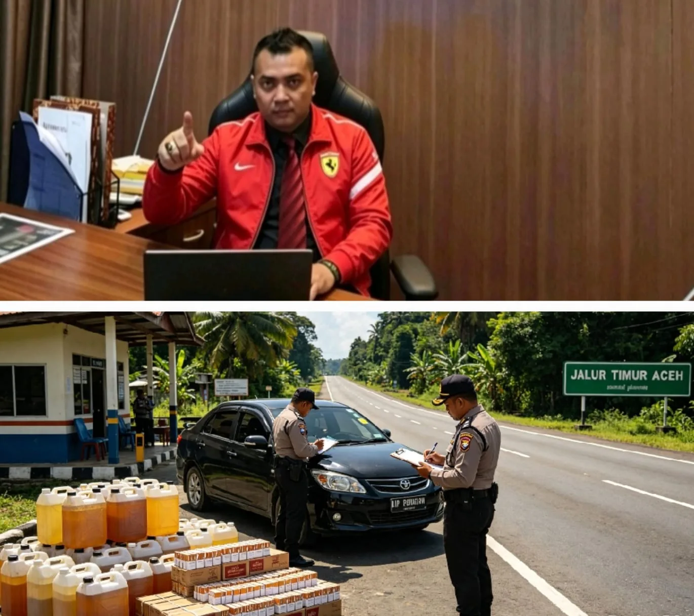 Ka.Perwil Mitra Pol, Desak Kepolisian Daerah, Perketat Jalur Timur Wilayah Aceh, Bersihkan Minyak & Rokok Ilegal!