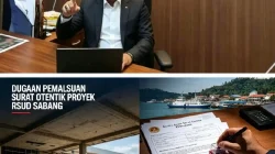 Kasus Dugaan Pemalsuan Surat, Otentik Proyek RSUD Sabang Dihentikan, Pelapor Desak Kapolda Aceh, Periksa Kasat Reskrim & Penyidik Polres Sabang