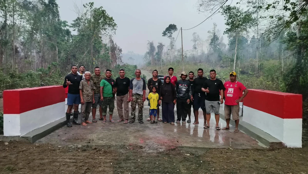 Tuntas Dikerjakan TNI, Pembangunan Jembatan Armco Kini Siap Dimanfaatkan Masyarakat