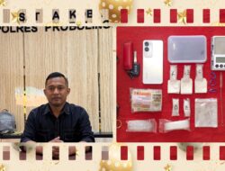 Polres Probolinggo Bongkar Peredaran Narkoba, Dua Tersangka Pengedar Sabu Diamankan
