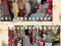 Cegah Stunting Sejak Dini, Babinsa Koramil 0808/03 Kanigoro Turun Tangan Dampingi Kegiatan Posyandu Di Desa Bangle