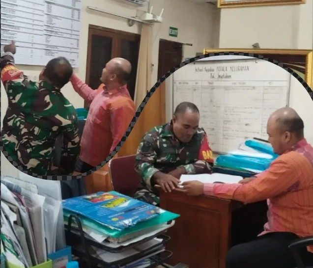 Babinsa Joyotakan Puldata Ter, Perbarui Data Wilayah Binaan