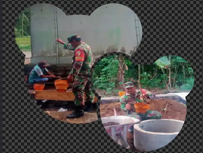 Wujud Kepedulian Lingkungan, Babinsa Sukosewu Dampingi Pemasangan Septic Tank Rumah Warga Wujud Kepedulian Lingkungan, Babinsa Sukosewu Dampingi Pemasangan Septic Tank Rumah Warga