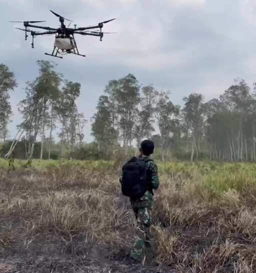 Cegah Karhutla Sejak Dini, TNI Intensifkan Patroli Udara di Taman Nasional Way Kambas Cegah Karhutla Sejak Dini, TNI Intensifkan Patroli Udara di Taman Nasional Way Kambas