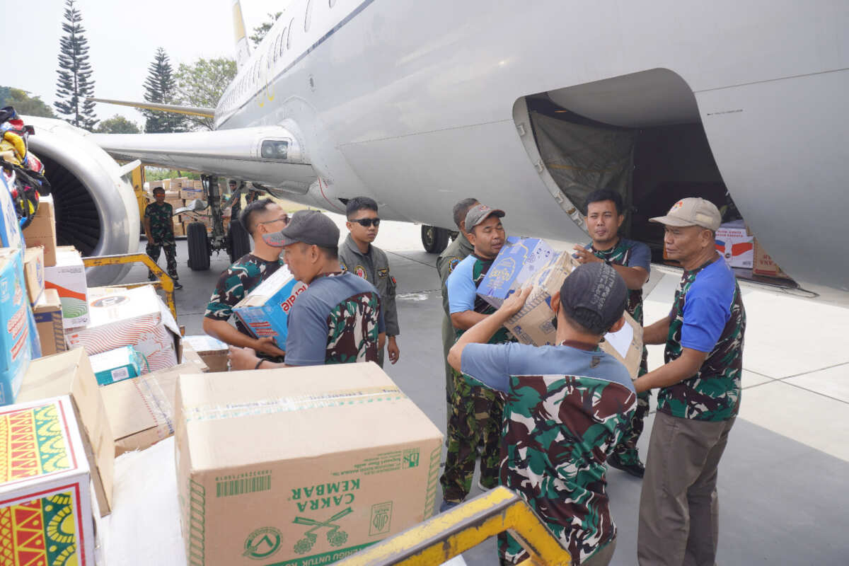Hari Kesembilan Belas, Bantuan TNI untuk Korban Gempa NTT Tembus 1.061,822 Ton