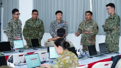 Staff TNI Dan Militer Negara Mitra Simulasikan Operasi Gabungan Dalam Super Garuda Shield 2026