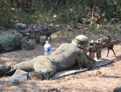 Pertajam Profesionalisme, Latgabma SGS 2026 Marfor-Lampung Gelar Latihan Menembak Malam Dan Scout Live Fire