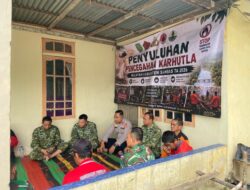 TNI Gelar Penyuluhan Pencegahan Karhutla di Kabupaten Sambas