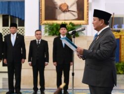 Panglima TNI Hadiri Pelantikan Menteri Keuangan RI
