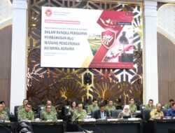 Asrenum Panglima TNI Bersama Wamenhan RI Bahas RUU Reforma Agraria