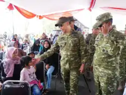 Panglima TNI Tinjau Bakti Sosial dan Open Tournament Off Road di Ciwidey Jawa Barat