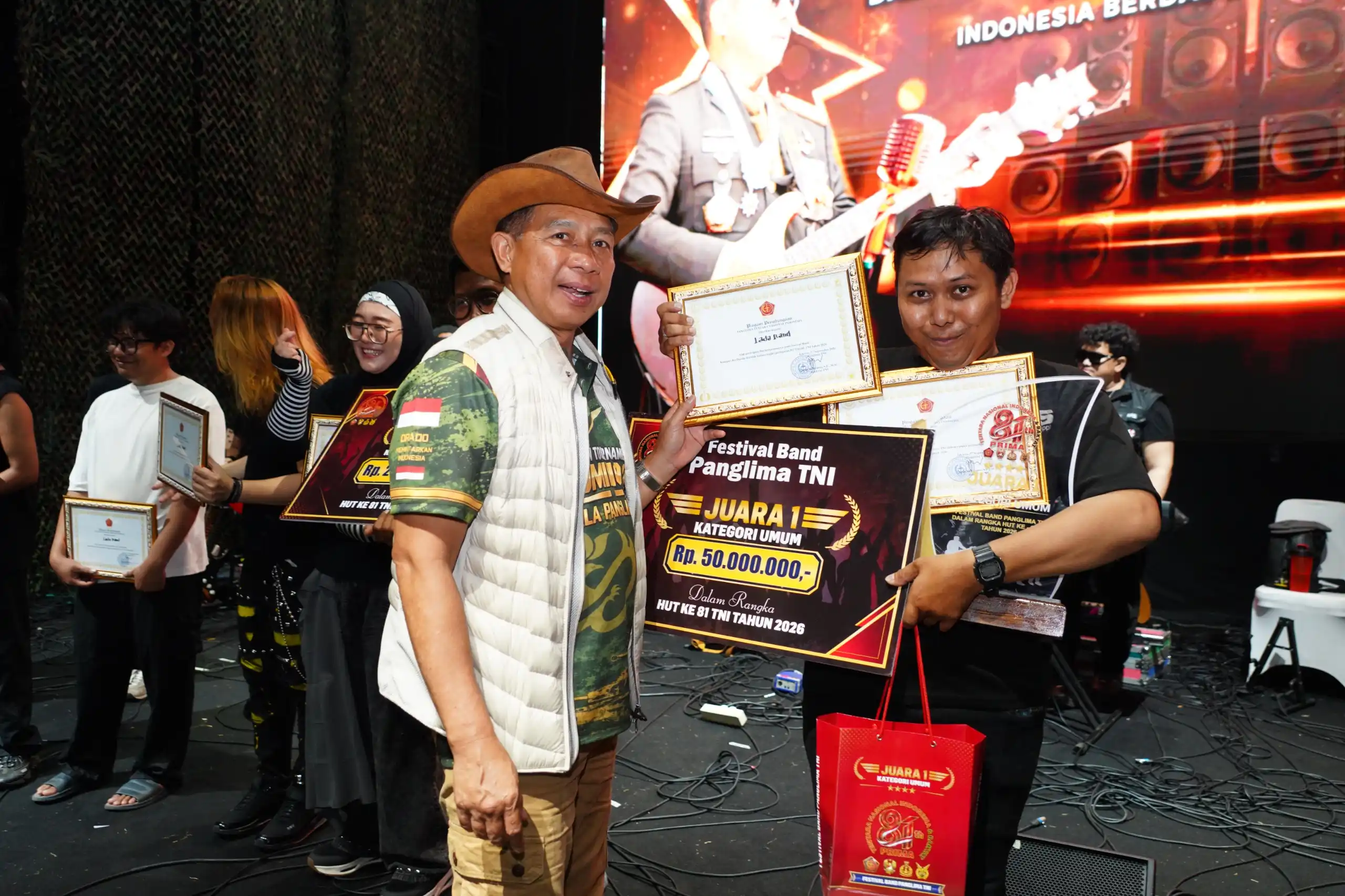 Panglima TNI Tinjau Festival Band Piala Panglima TNI Tahun 2026