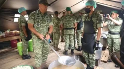 Yonif TP Hadir, Pertahanan dan Pembangunan Berjalan Bersama