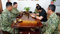 Rangkaian HUT, Wadan Kodiklat TNI Silaturahmi dengan Mantan Panglima TNI