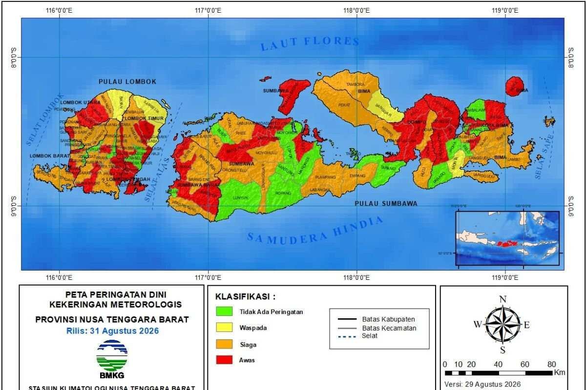 Kekeringan Parah Melanda NTB: Kenali Gejala dan Implikasi Kekeringan Parah Melanda NTB: Kenali Gejala dan Implikasi