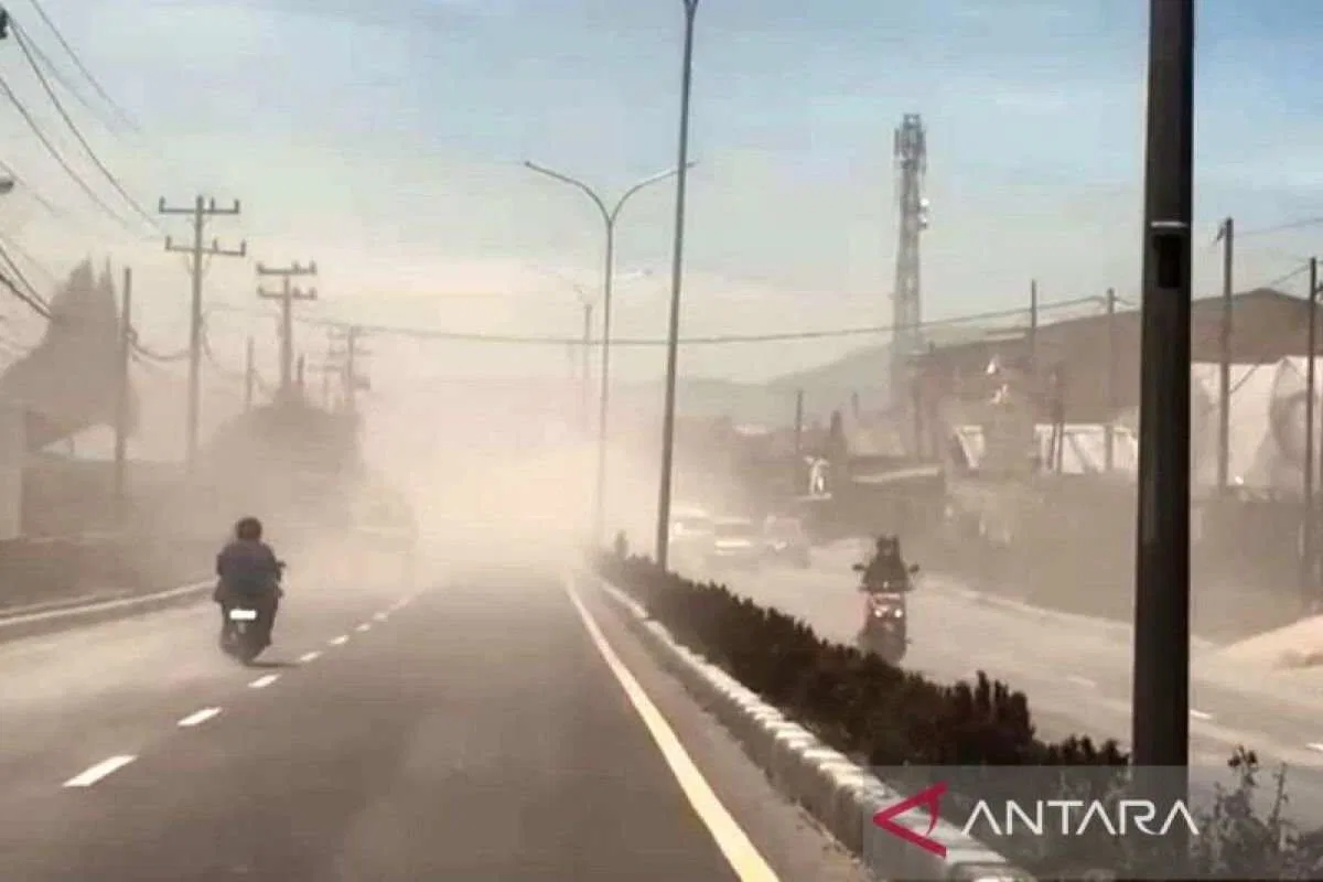 Dampak Erupsi Gunung Sinabung Terhadap Kota Berastagi