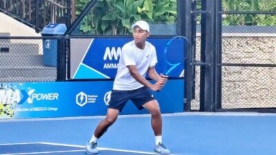 Kemenangan Awal Rafalentino Ali Da Costa dan Anthony Susanto di ITF World Tennis Tour M-15