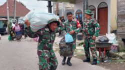 TNI Turunkan Prajurit untuk Penanggulangan Erupsi Sinabung