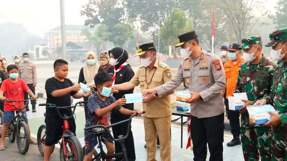 Tindakan Gubernur Kalteng Untuk Atasi Asap Karhutla