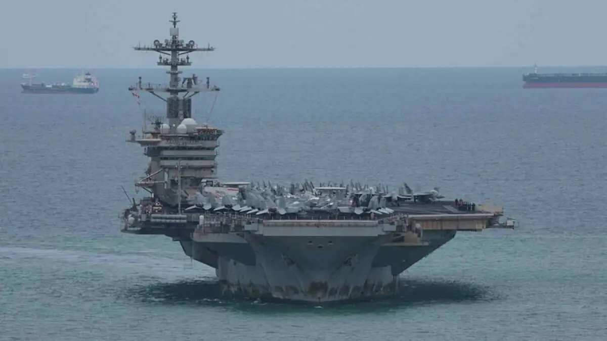 USS Abraham Lincoln: Berlabuh di Thailand Setelah 286 Hari Berlayar