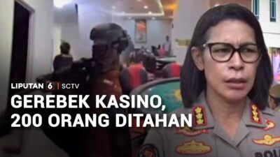 Polisi Gerebek Kasino di Batam, Dua Ratus Orang Ditahan