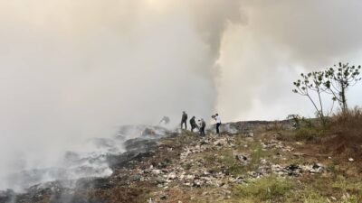 Kebakaran Lahan di TPA Galuga Bogor: Upaya Pemadaman Terpadu